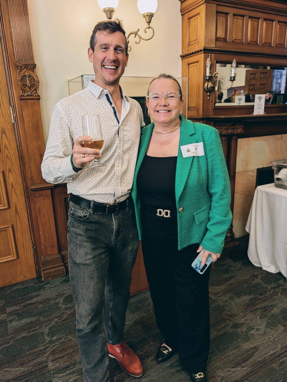Better Way Alliance members at a networking event