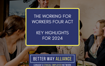 Ontario Bill 149: Working for Workers Four Act